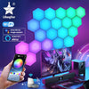 Bluetooth LED Hexagon Light - Luxe Crystal