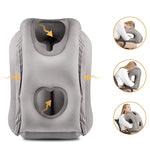 Inflatable Travel Pillow: Compact Comfort - Luxe Crystal