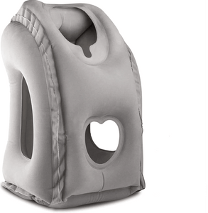 Inflatable Travel Pillow: Compact Comfort - Luxe Crystal