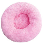 Luxe Crystal Donut Cuddler Dog Bed - Luxe Crystal