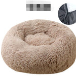 Luxe Crystal Donut Cuddler Dog Bed - Luxe Crystal