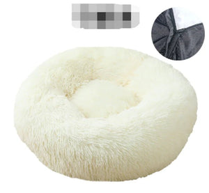 Luxe Crystal Donut Cuddler Dog Bed - Luxe Crystal