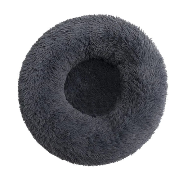 Luxe Crystal Donut Cuddler Dog Bed - Luxe Crystal