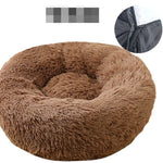 Luxe Crystal Donut Cuddler Dog Bed - Luxe Crystal