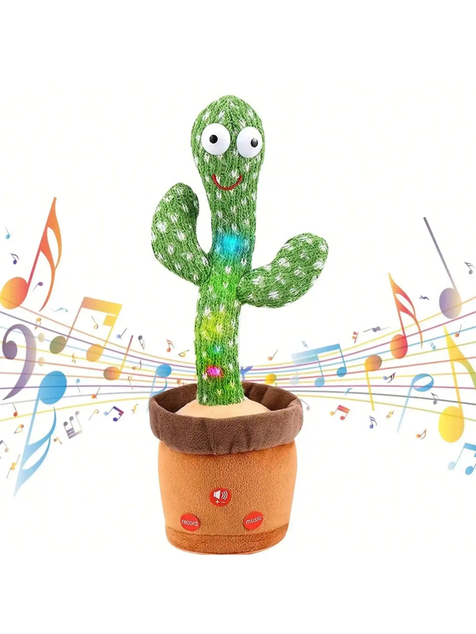 Luxe Crystal Singing Sunny the Dancing Cactus - Luxe Crystal