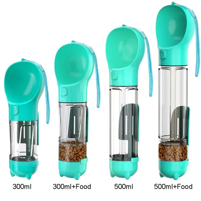 Multifunction Water and Food Pet Bottle - Luxe Crystal