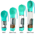 Multifunction Water and Food Pet Bottle - Luxe Crystal