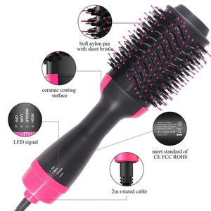 Multifunctional Hot Air Brush - Luxe Crystal