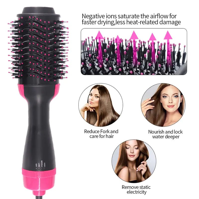 Multifunctional Hot Air Brush - Luxe Crystal