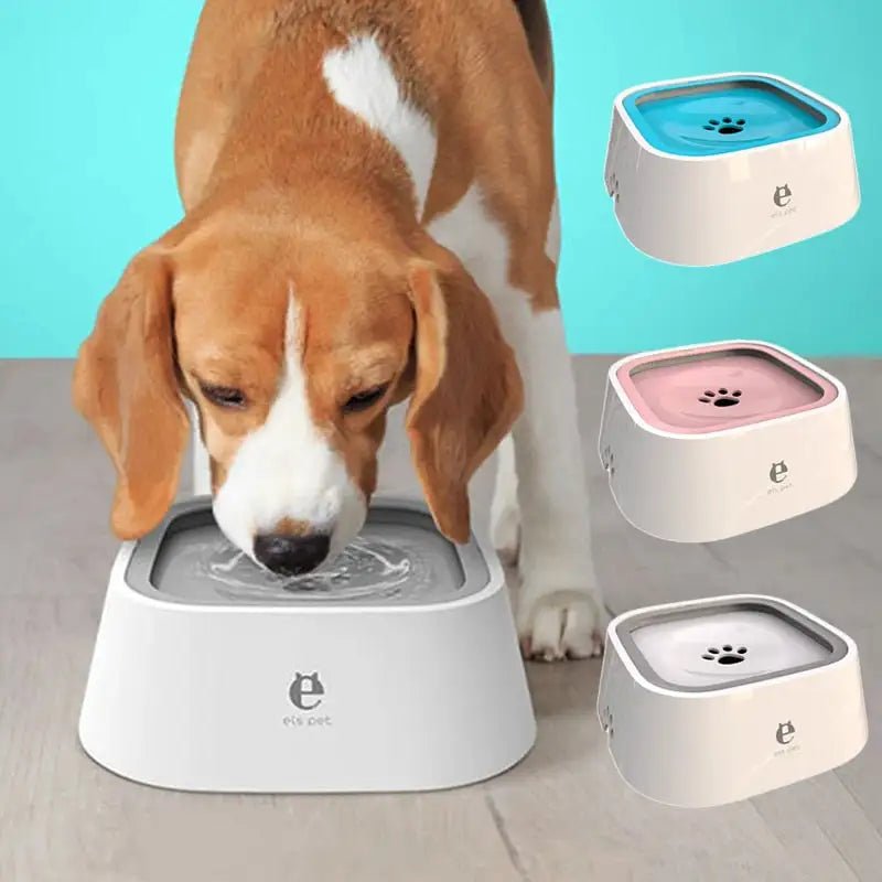 No-Spill Water Bowl for Pets - Luxe Crystal